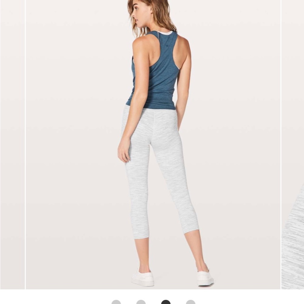Lululemon" Wunder Under Crop Hi Rise *21" - Picture 2 of 16